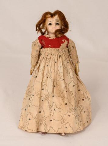 17 English Slit Head Wax Doll SOHS Toys 3300
