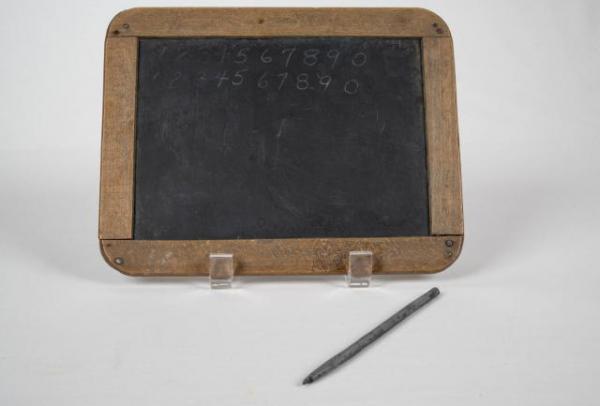 School slate with wooden frame 7”X 8 3/4”
